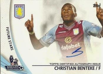 2013-14 Topps Premier Gold - Star Players Autographs #SP-CB Christian Benteke Front