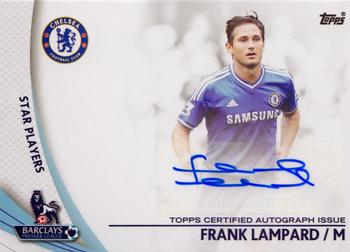 2013-14 Topps Premier Gold - Star Players Autographs #SP-FL Frank Lampard Front