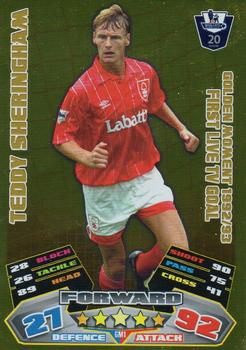 2011-12 Topps Match Attax Premier League - Golden Moments #GM1 Teddy Sheringham Front