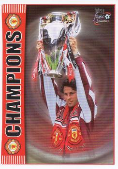 1997-98 Futera Manchester United Fans' Selection #75 Champions Front