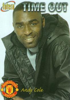 1998 Futera Manchester United #45 Andy Cole Front