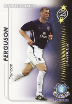 2005-06 Magic Box Int. Shoot Out #NNO Duncan Ferguson Front