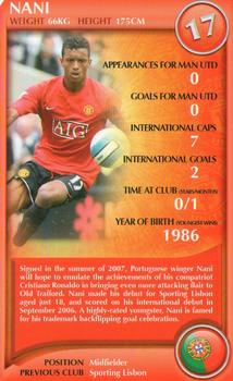 2008 Top Trumps Specials Manchester United #NNO Nani Front