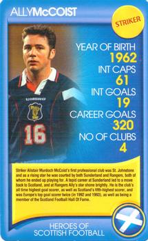 2006 Top Trumps Daily Record Heroes Of Scottish Football #NNO Ally McCoist Front