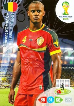 2014 Panini Adrenalyn XL FIFA World Cup Brazil #NNO Vincent Kompany Front