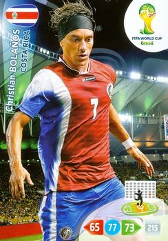 2014 Panini Adrenalyn XL FIFA World Cup Brazil #NNO Christian Bolanos Front