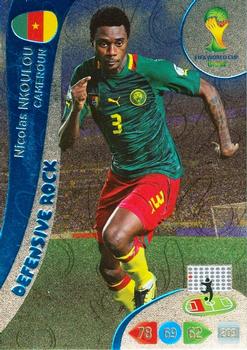 2014 Panini Adrenalyn XL FIFA World Cup Brazil #NNO Nicolas Nkoulou Front
