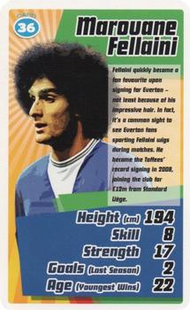 2010-11 Top Trumps Mini Football #36 Marouane Fellaini Front