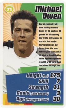 2010-11 Top Trumps Mini Football #71 Michael Owen Front