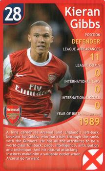 2011 Top Trumps Specials Arsenal #NNO Kieran Gibbs Front