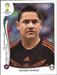 2014 Panini FIFA World Cup Brazil Stickers #88 Moises Munoz Front