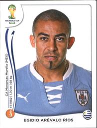 2014 Panini FIFA World Cup Brazil Stickers #269 Egidio Arevalo Rios Front