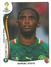 2014 Panini FIFA World Cup Brazil Stickers #107 Samuel Eto'o Front