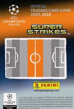 2009-10 Panini UEFA Champions League Super Strikes #NNO Fernando Menegazzo Back