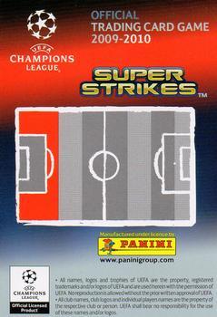 2009-10 Panini UEFA Champions League Super Strikes #NNO Fernando Navarro Back