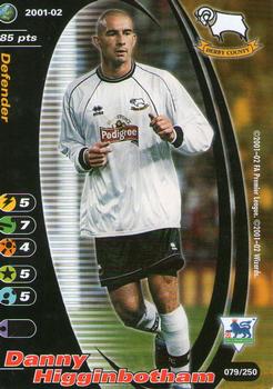 2001 Wizards Football Champions Premier League #79 Danny Higginbotham Front