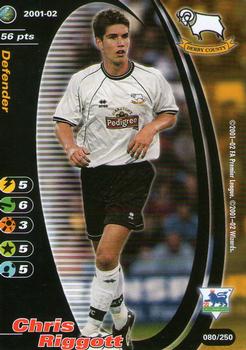 2001 Wizards Football Champions Premier League #80 Chris Riggott Front