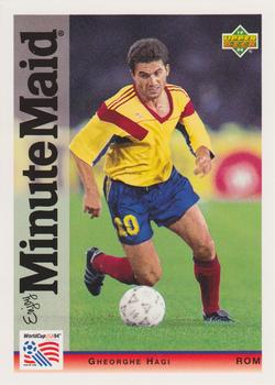 1994 Upper Deck Minute Maid World Cup #3 Gheorghe Hagi Front