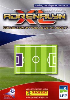 2010-11 Panini Adrenalyn XL Ligue 1 #NNO Yohann Pele Back