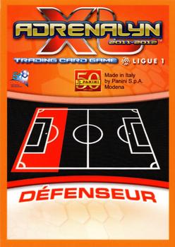 2011-12 Panini Adrenalyn XL Ligue 1 #310 Benjamin Angoua Back