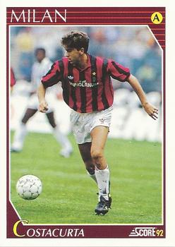1992 Score Italian League #170 Alessandro Costacurta Front