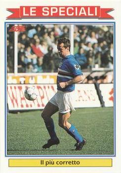 1992 Score Italian League #440 Giuseppe Dossena (Il piu corretto) Front