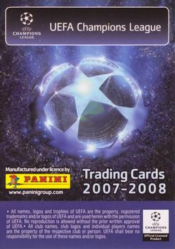 2007-08 Panini UEFA Champions League (European Edition) #245 Samuel Eto'o Back