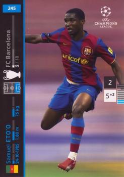 2007-08 Panini UEFA Champions League (European Edition) #245 Samuel Eto'o Front