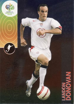 2006 Panini World Cup - USA Goal Masters #GM15 Landon Donovan Front