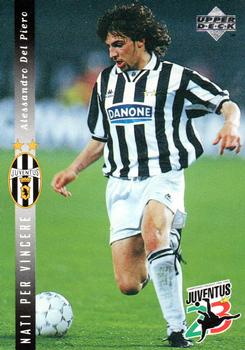 1994-95 Upper Deck Juventus FC Campione d'Italia #4 Alessandro Del Piero Front