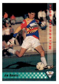 1994 Futera Australia NSL #43 Jim Kourtis Front