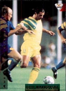 1994 Futera Australia NSL - Olympic Team #OR9 John Markovski Front