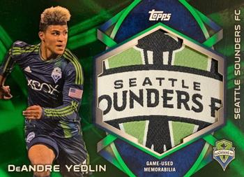 2014 Topps MLS - Relics Golazo Patches #KIT-DY DeAndre Yedlin Front