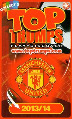 2013-14 Top Trumps Manchester United #NNO Ashley Young Back