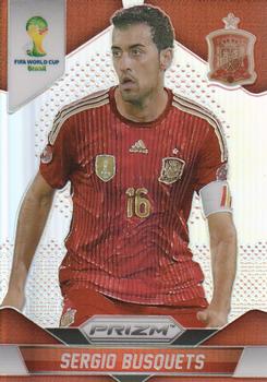 2014 Panini Prizm FIFA World Cup Brazil - Prizms #174 Sergio Busquets Front