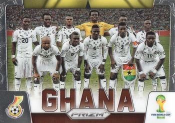 2014 Panini Prizm FIFA World Cup Brazil - Team Photos #16 Ghana Front