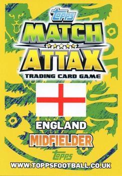 2014 Topps Match Attax England World Cup #96 Frank Lampard Back