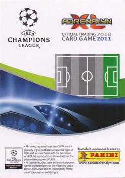 2010-11 Panini Adrenalyn XL UEFA Champions League Update Edition #NNO Andre-Pierre Gignac Back