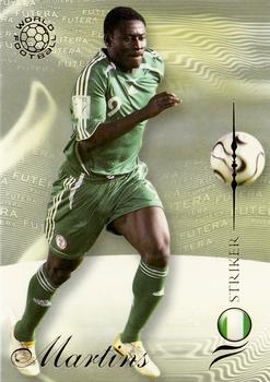 2007 Futera World Football Foil #164 Obafemi Martins Front