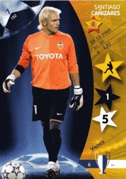 2007 Panini UEFA Champions League #7 Santiago Canizares Front