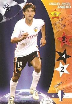 2007 Panini UEFA Champions League #123 Miguel Angel Angulo Front