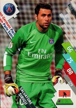 2014-15 Panini Adrenalyn XL Ligue 1 #PSG-2 Salvatore Sirigu Front