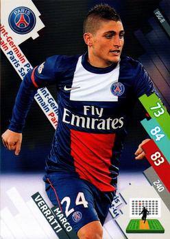 2014-15 Panini Adrenalyn XL Ligue 1 #PSG-8 Marco Verratti Front