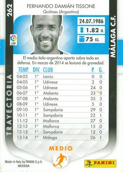 2014-15 Panini Megacracks #262 Tissone Back