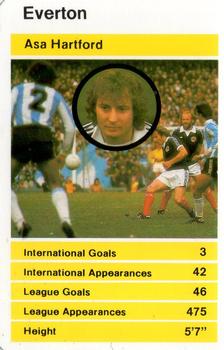 1982 Top Trumps British Stars Set 1 #NNO Asa Hartford Front