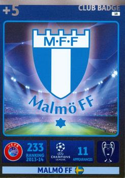 2014-15 Panini Adrenalyn XL UEFA Champions League #18 Malmö FF Front