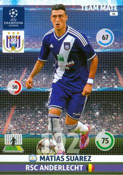 2014-15 Panini Adrenalyn XL UEFA Champions League #41 Matias Suarez Front