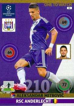 2014-15 Panini Adrenalyn XL UEFA Champions League #43 Aleksandar Mitrovic Front