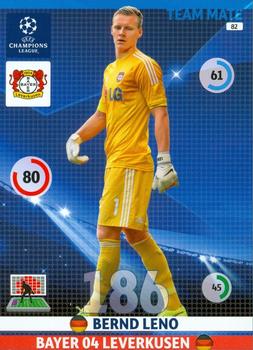 2014-15 Panini Adrenalyn XL UEFA Champions League #82 Bernd Leno Front