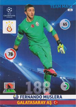 2014-15 Panini Adrenalyn XL UEFA Champions League #136 Fernando Muslera Front